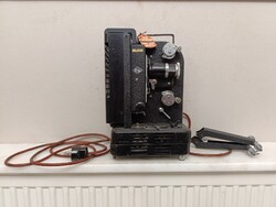 Antik film vetítő gép mozi Eumig projektor hozzávaló vezetékkel doboza nélkül 837 1570