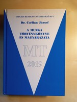 Dr. Cséffán József A munka törvénykönyve és magyarázata 2019