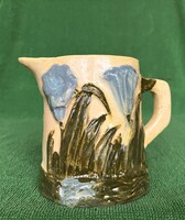 Petunia Ceramic Pitcher from around 1900!