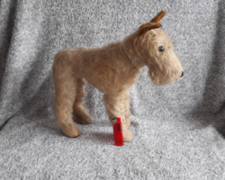 Vintage Steiff  Foxy/Fox terrier kutya - 35 cm -