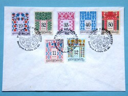 FDC (M) - 1994. Magyar Népművészet I. sor - (Kat.: 3.200.-)