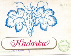 Boros címke: Kadarka.