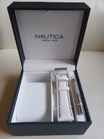 Nautica órás doboz, óraszíjjal