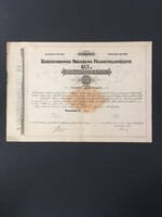 Kisbirtokosok Országos Földhitelintézete Záloglevél 10000 Korona 1911.