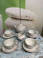 Hollóházi Régi Porcelán Teáskészlet A140