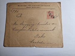 1903-as 10 Fillér bélyeg fejléces levélen Budapest- Kis-Várda