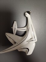 Ritka Török János art-deco zsolnay porcelán figura