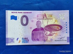 NÉMETORSZÁG 0 EURO 2021 STAR TREK ENTERPRISE ŰRHAJÓ! RITKA EMLÉK PAPÍRPÉNZ!