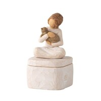 Willow Tree figura "Kindness Girl Keepsake" ajándékdoboz, díszdoboz