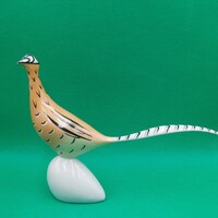 Torma Istvánné  Kőbányai/ Drasche porcelán fácán figura