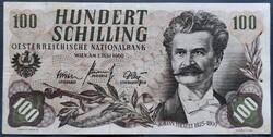 Ritka! Ausztria 100 Schilling 1960, VF+.