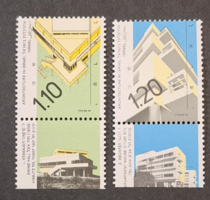 1990. IZRAEL - Építészet sor - postatiszta - 3 €  (V-621.)