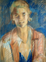 Diener Dénes Rudolf (1889-1956) Női portré