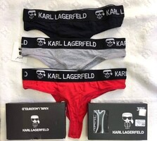 KARL LAGERFELD női alsó,bugyi,S.,3 darabos csomag