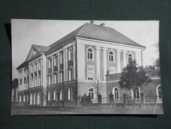 Képeslap,Makó,Megyeháza látkép,részlet, 1957-