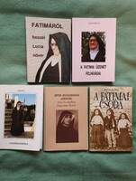 Vallásos könyvek (Lucia nővér, Fatima stb)