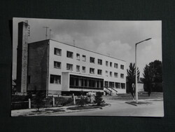 Képeslap,Mór,Nemzeti bank látkép,részlet, 1977-