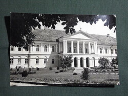 Képeslap,Makó,Járási Tanácsháza,Városháza,utca látkép,részlet, 1960-