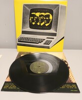 Kraftwerk Computer World retró bakelit lemez