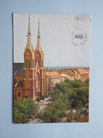 Képeslap (68) - Békéscsaba - Látkép 1960-as évek - (Foto: Bakonyi Béla)