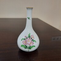 Herendi Map virágmintás porcelán Ibolya váza
