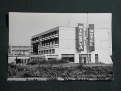 Képeslap,Mosonmagyaróvár,Minerva szálló,motel látkép,részlet, 1977-