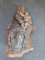Antik terrakotta szobor XVIII. sz. LZ