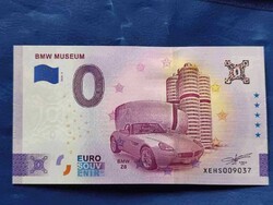 NÉMETORSZÁG 0 EURO 2024 BMW MÚZEUM! BMW Z8! RITKA EMLÉK PAPÍRPÉNZ! UNC