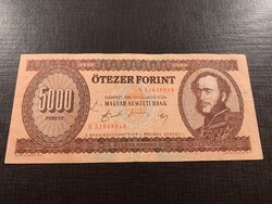 ***  1990 "H" 5000 forintos ***