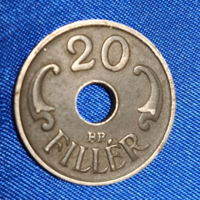 1941. 20 Fillér Magyar Királyság SZÉP!  (974)