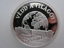 1000 forint 1994 PP - Védd a világot 0.925 AG ezüst érme 31,46 g