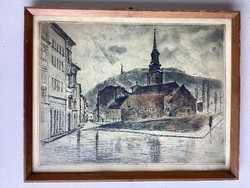 Ősz Dénes ( 1915 - 1980 ) - Tabán .