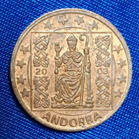 Andorra PRÓBA 1 EURO CENT, 2003.   (1011)