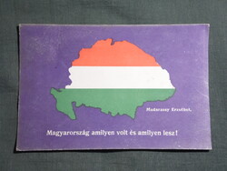 Képeslap,Trianon,Irredenta,Nagy Magyarország amilyen volt és amilyen lesz,Madarassy Erzsébet,1924-