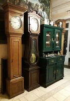 2 pcs. Antique Standing Clocks Brussels 1780 / Brittany 1881