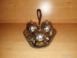 Retro, asztali, fém só, bors, paprikatartó (22/d)