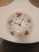 Gyönyörű régi porcelán óra