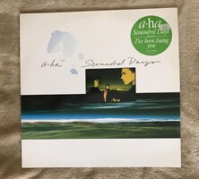 A-ha scroundel days című bakelit albuma