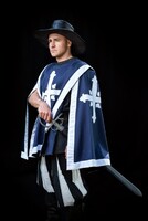 Muskétás általvető. 3 testőr, larp, Cosplay, costume jelmez