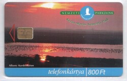 Magyar telefonkártya 1268   Kőrös-Marosva Nemzeti Park 1999 ODS 4   100..000 Db.