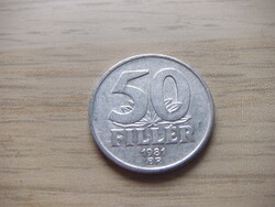 50  Fillér 1981  Magyarország ( 3 )