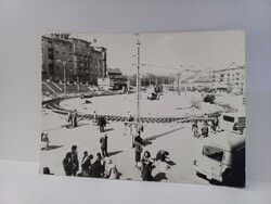 Régi fotó - Budapest, Moszkva tér villamosforduló /fotón 1994-es pecsét/
