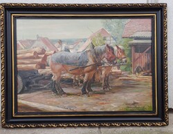 Lóerők!..70x100-Megrakodva