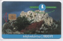 Magyar telefonkártya 1273   Balaton-Felvidéki Nemzeti Park 1999 ODS 4    50.000 Db