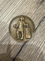 Reményi József “ Magyar Állami Pénzverő 1948 “ Bronz Plakett V0