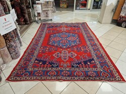 Iráni viss-hamadan 215x320 kézi csomózású gyapjú perzsa szőnyeg FF120