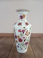 Zsolnay Pillangó mintás porcelán nagy váza