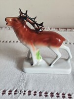 Cluj Napoca porcelán szarvas figura