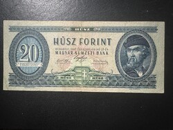 20 forint 1947. VF!! NAGYON SZÉP!! RITKA!!