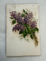 Antik, régi litho Orgona virágos képeslap                  -22 doboz.